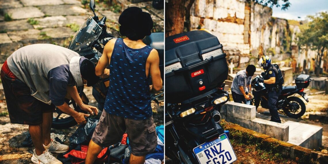 Dois homens são identificados após denúncia em cemitério de Poços de Caldas