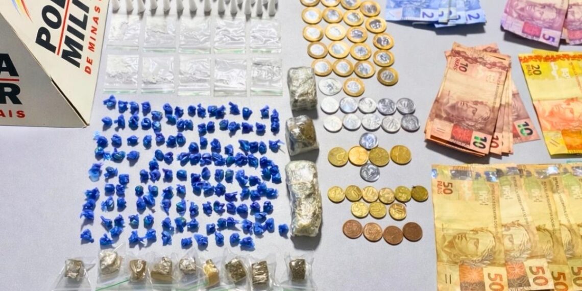 Operação policial apreende adolescente e prende homem por tráfico de drogas na região