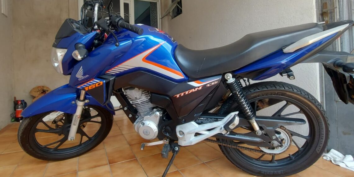 Imagens registram furto de moto na zona leste de Poços de Caldas