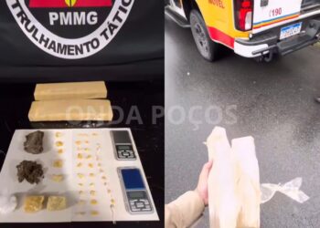 Suspeito é preso por tráfico de drogas em Poços de Caldas