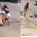 VÍDEO: mulher é agredida com bastões durante briga em Poços de Caldas