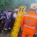 Motorista a caminho de Poços de Caldas perde controle do carro e bate às margens da BR-267