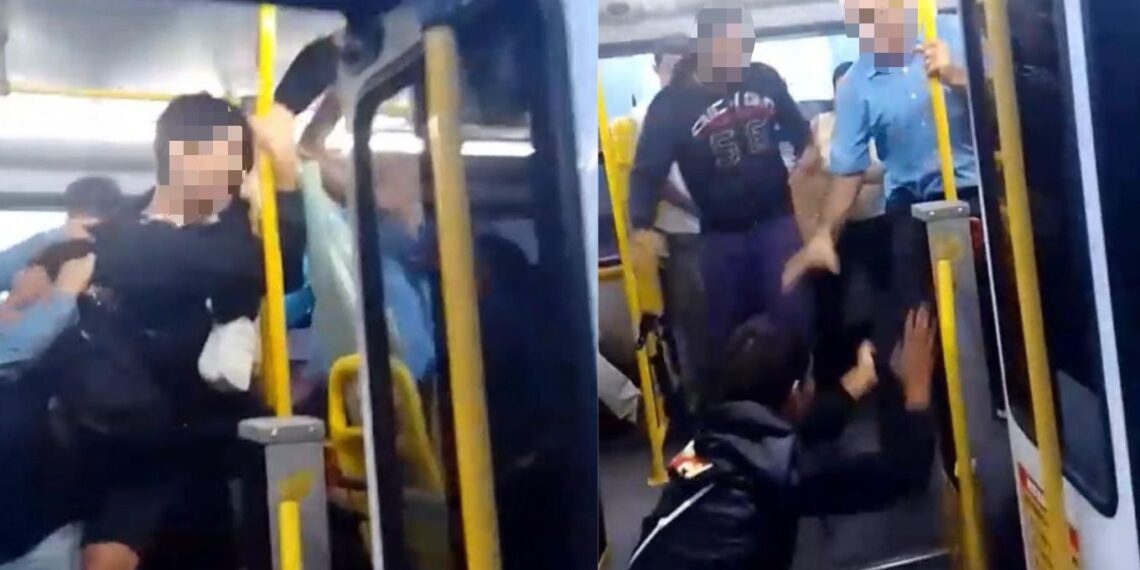 VÍDEO: casal é expulso de ônibus após confusão em Poços de Caldas