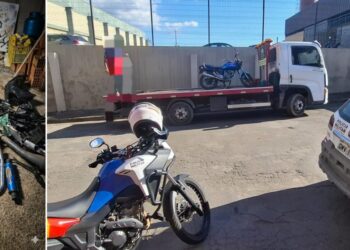 Polícia desarticula desmanche de motos e prende jovem de 19 anos em flagrante