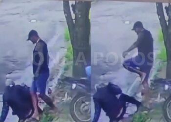 IMAGENS FORTES: Polícia Civil investiga espancamento de homem em Poços de Caldas