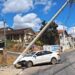 Motorista sofre mal súbito, bate em poste e fica ferida no Sul de Minas