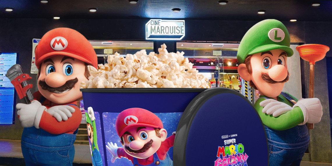 Sequência de Super Mario está chegando no Cine Marquise