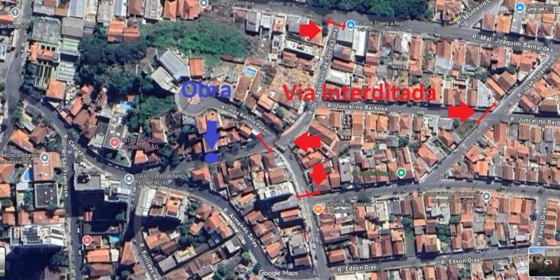 Trânsito em Poços terá mudanças neste final de semana (22); confira