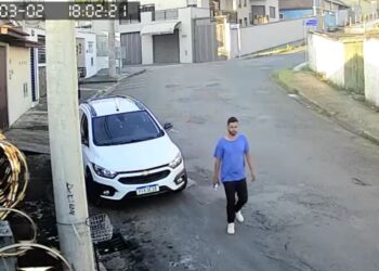 VÍDEO: Polícia Civil procura suspeito de assalto a espaço de beleza em Poços de Caldas