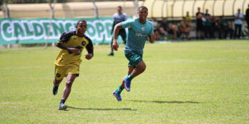 Caldense realiza primeiro jogo-treino da pré-temporada, contra o Villa Real, veja resultado