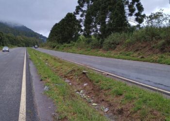 Trecho da MGC-267 em Poços de Caldas permanece sem previsão de obras