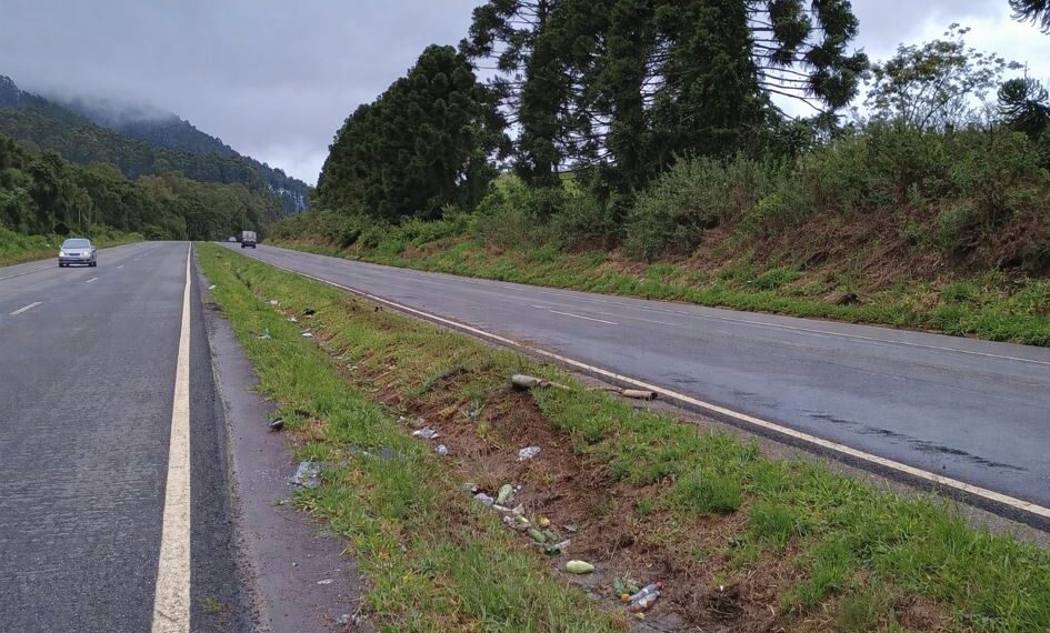 Trecho da MGC-267 em Poços de Caldas permanece sem previsão de obras