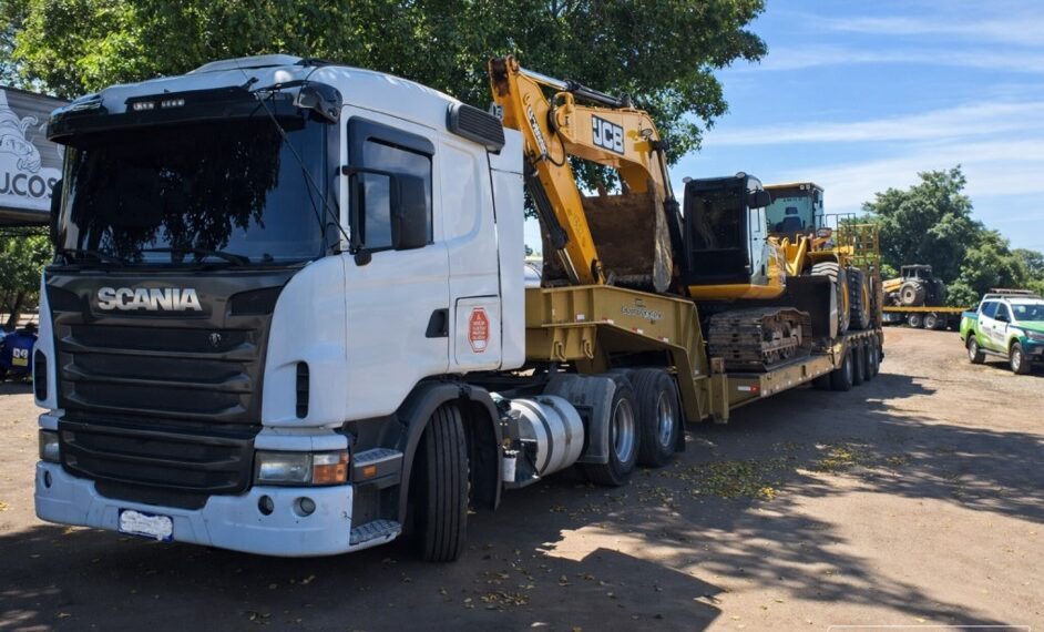 Homens são presos por receptação de máquinas furtadas na região