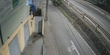 VÍDEO: loja é invadida duas vezes na mesma madrugada em Poços de Caldas