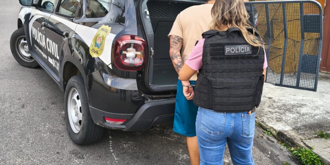 Perseguição, ameaças e tiros: homem é preso após descumprir medida protetiva em Poços de Caldas