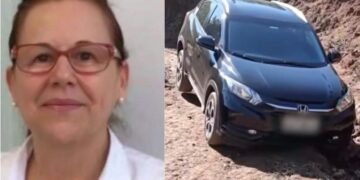 Carro é encontrado e idosa continua desaparecida