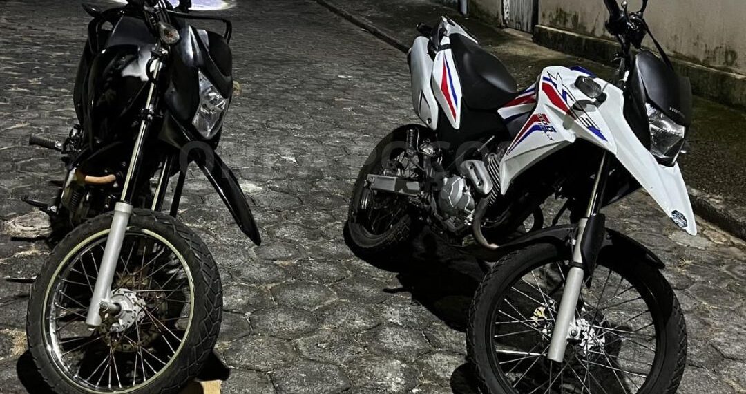 Polícia Militar recupera duas motocicletas adulteradas durante operação em Campestre