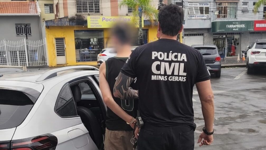 Homem é preso em flagrante após agredir a companheira em Poços de Caldas