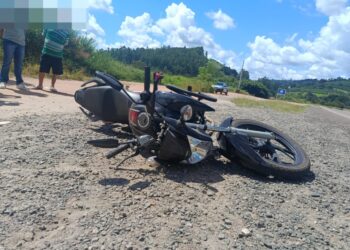 Passageiro de motocicleta morre após acidente na MGC-267 em Campestre