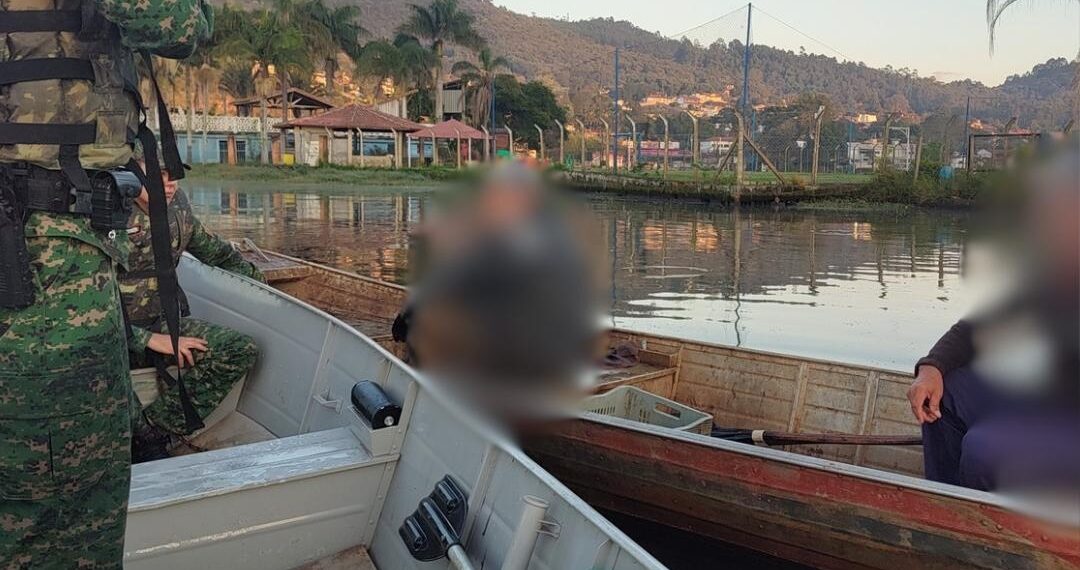 Polícia Militar de Meio Ambiente realiza fiscalização de pesca na Represa Bortolan