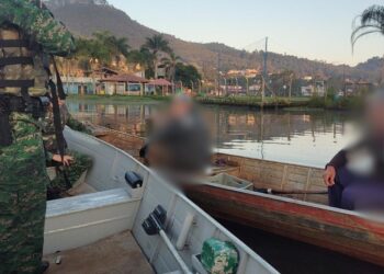 Polícia Militar de Meio Ambiente realiza fiscalização de pesca na Represa Bortolan