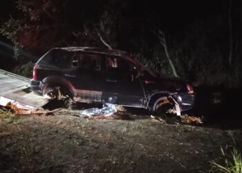 Passageiro morre após capotamento em rodovia no Sul de Minas