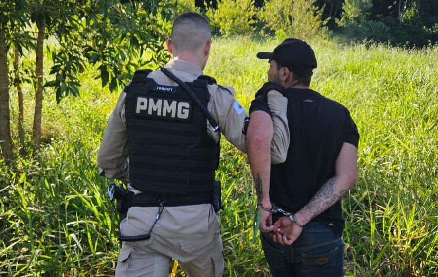 Suspeito de tentativa de homicídio e foragido da Justiça é preso após cerco policial