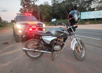 Homem é preso com motocicleta adulterada na BR-146
