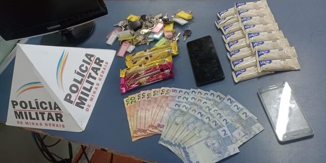 Suspeito com 20 passagens por furto é preso após cometer dois crimes em sequência na madrugada em Poços de Caldas