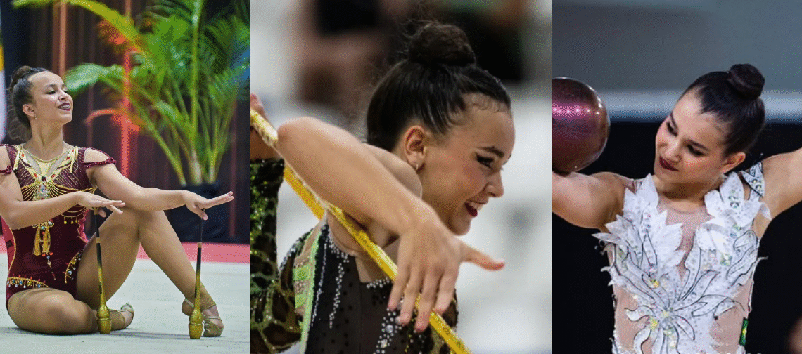 Três atletas de Poços de Caldas disputam Campeonato Brasileiro de Ginástica Ritmica