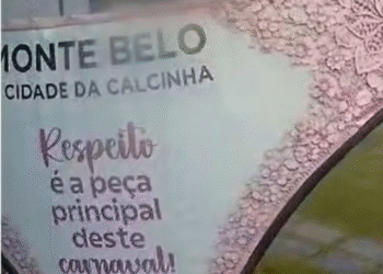 Temporal derruba “calcinha gigante” e causa estragos em cidade da região