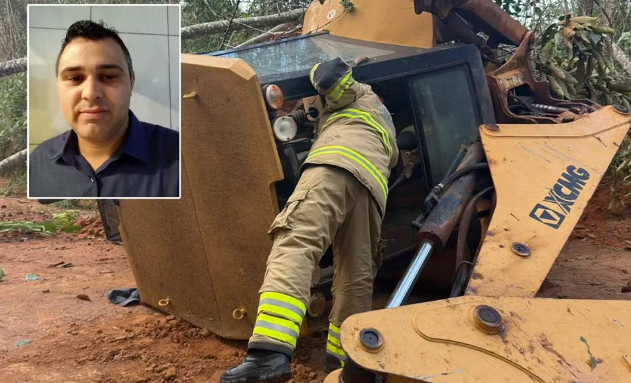 Trabalhador morre em acidente com retroescavadeira no Sul de Minas