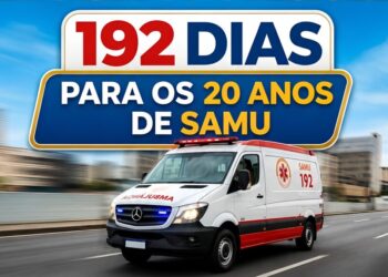 SAMU de Poços inicia contagem regressiva de 192 dias para celebração dos 20 anos do serviço