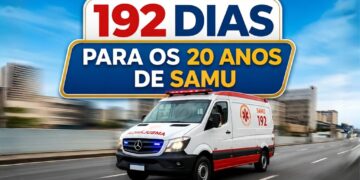 SAMU de Poços inicia contagem regressiva de 192 dias para celebração dos 20 anos do serviço