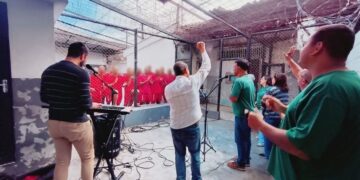 Grupo católico realiza momento de oração com detentos no Presídio de Poços de Caldas