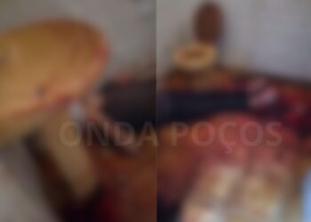 Filho encontra pai morto com sacola na cabeça e muito sangue pela casa