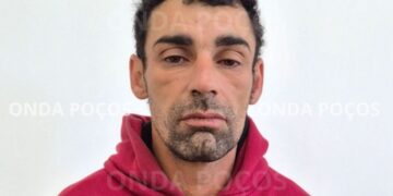 Solto no mesmo dia que foi preso, principal ladrão de Poços volta a agir