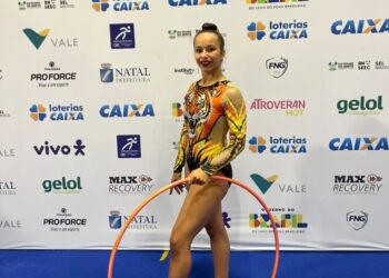 Ginasta de Poços de Caldas se destaca no Brasileiro de Ginástica