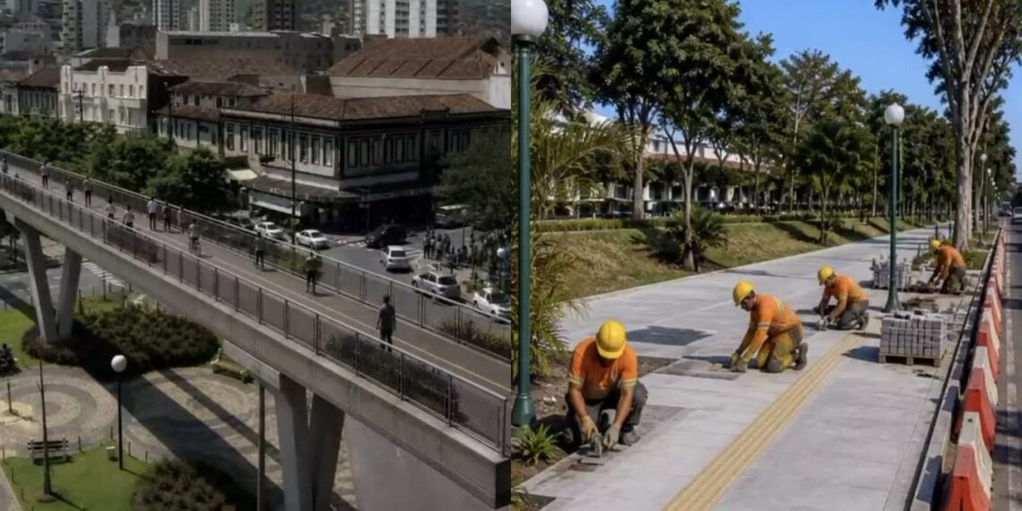 Revitalização x Demolição: vídeos de arquiteto viralizam e reacendem debate sobre o futuro do monotrilho de Poços de Caldas