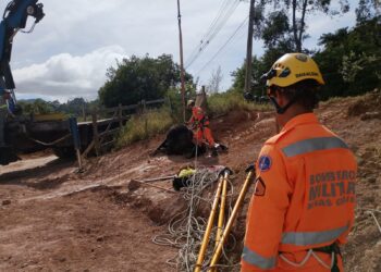 Bezerro é encontrado morto após cair em fundação tubular em Poços de Caldas
