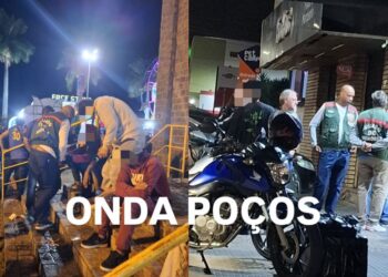 Fiscalização aborda adolescentes e comerciantes durante Festa de São Benedito em Poços