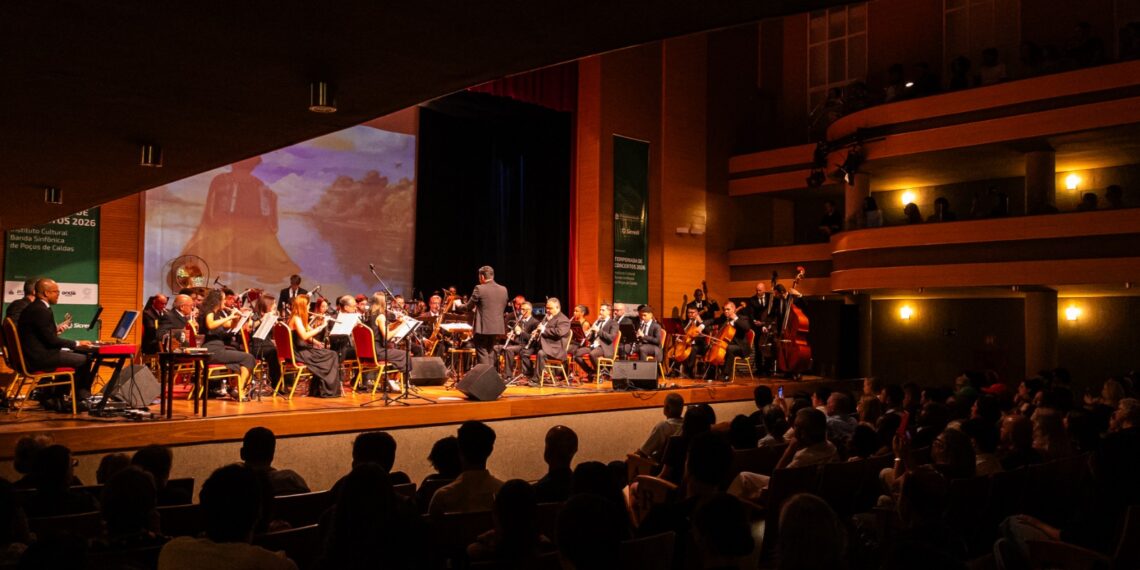 “Viajando pela Sétima Arte”: concerto leva clássicos do cinema ao palco em Poços de Caldas