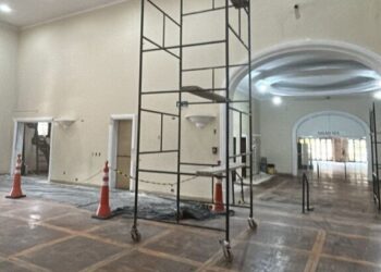 Espaço Cultural da Urca passa por manutenção em Poços de Caldas