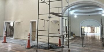 Espaço Cultural da Urca passa por manutenção em Poços de Caldas