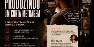Oficina gratuita de cinema abre inscrições em Poços