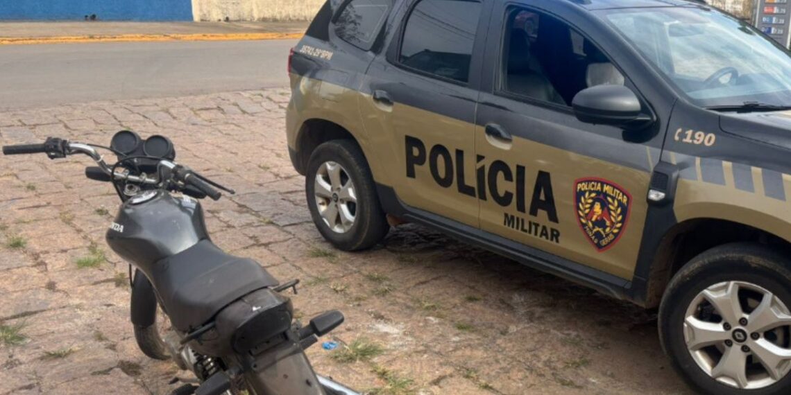 PM apreende mais uma motocicleta ligada a “rolezinho” na região