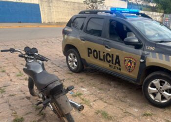 PM apreende mais uma motocicleta ligada a “rolezinho” na região
