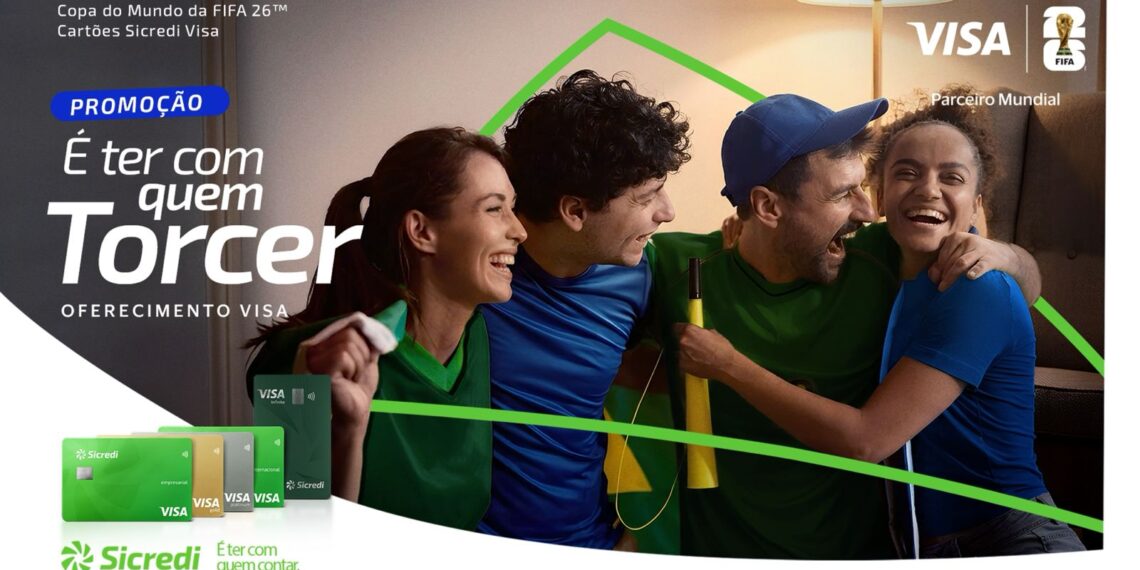 Sicredi e Visa realizam ação para a Copa do Mundo da FIFA™
