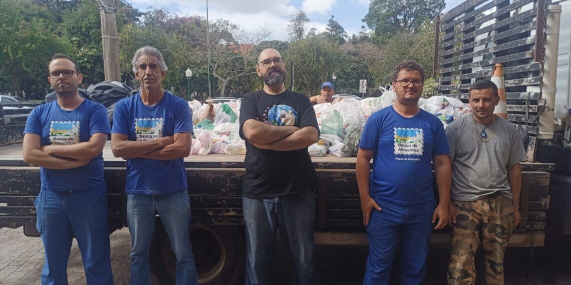 Banco de Alimentos recebe mais de 700 kg arrecadados durante Anime Poços