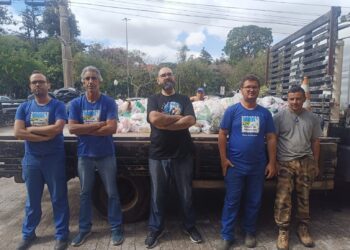Banco de Alimentos recebe mais de 700 kg arrecadados durante Anime Poços